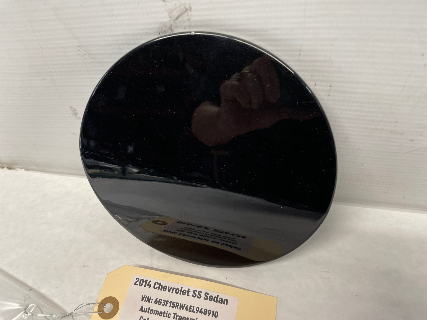 2014 Chevy SS Sedan Fuel Tank Gas Door Cover Black OEM - Day's Parts Yard