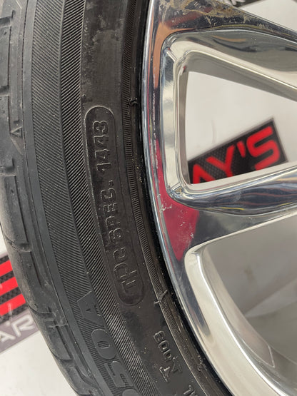 2014 Chevy SS Sedan Factory OEM Front Wheel w/ Bridgestone Potenza Tire 19X8.5 - Day's Parts Yard