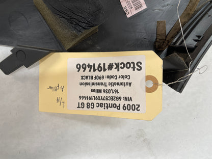 2009 Pontiac G8 GT RH & LH Interior A Pillar Windshield Trim Molding Panels OEM - Day's Parts Yard