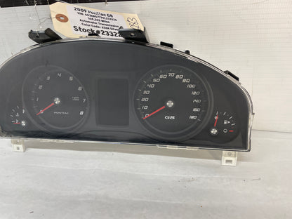 2009 Pontiac G8 Gauge Cluster Speedometer Instrument Panel OEM - Day's Parts Yard