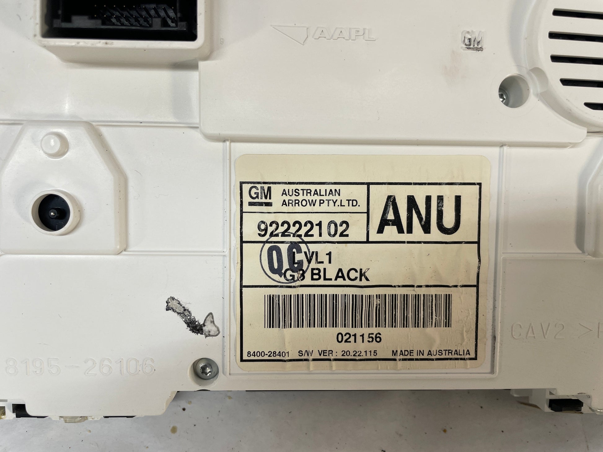 2009 Pontiac G8 Gauge Cluster Speedometer Instrument Panel OEM - Day's Parts Yard