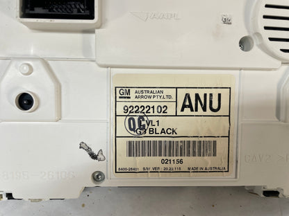 2009 Pontiac G8 Gauge Cluster Speedometer Instrument Panel OEM - Day's Parts Yard