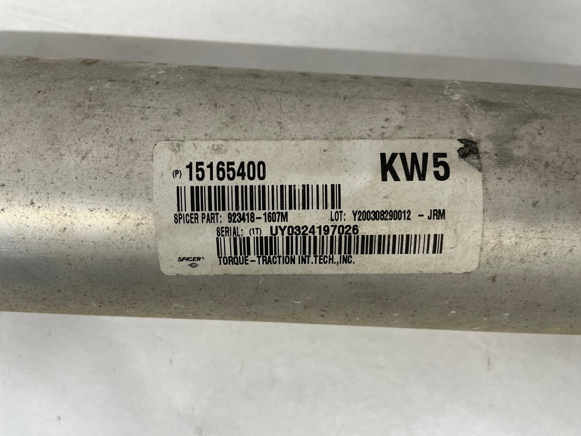 2004 GMC Sierra K1500 Extended Cab 4X4 Aluminum Driveshaft Drive Propeller Shaft OEM - Day's Parts Yard