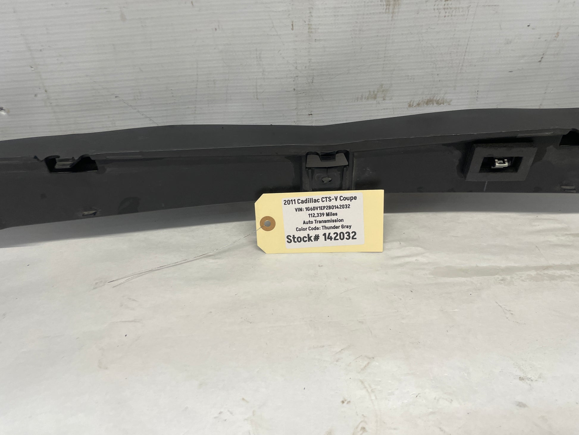 2011 Cadillac CTS-V Rear Bumper Support Bracket OEM - Day's Parts Yard