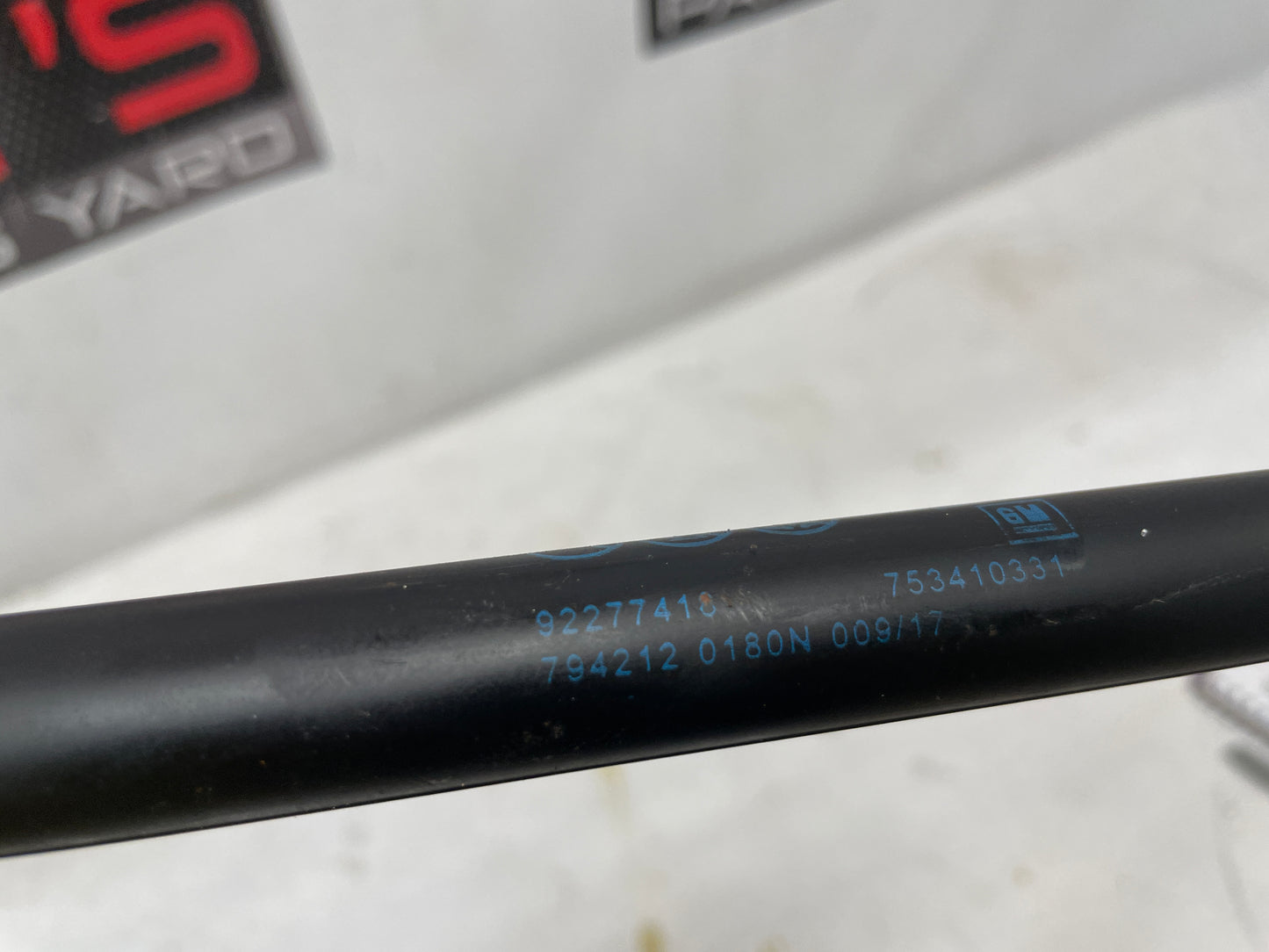 2017 Chevy SS Sedan Hood Shock Strut & Bracket OEM