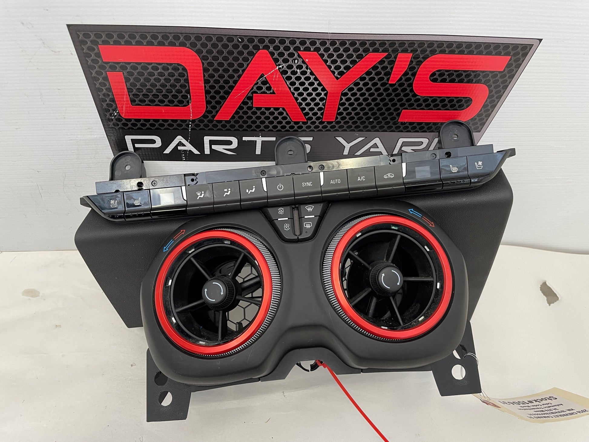 2016 Chevy Camaro SS HVAC Heater A/C Air Climate Temp Control Panel OEM - Day's Parts Yard