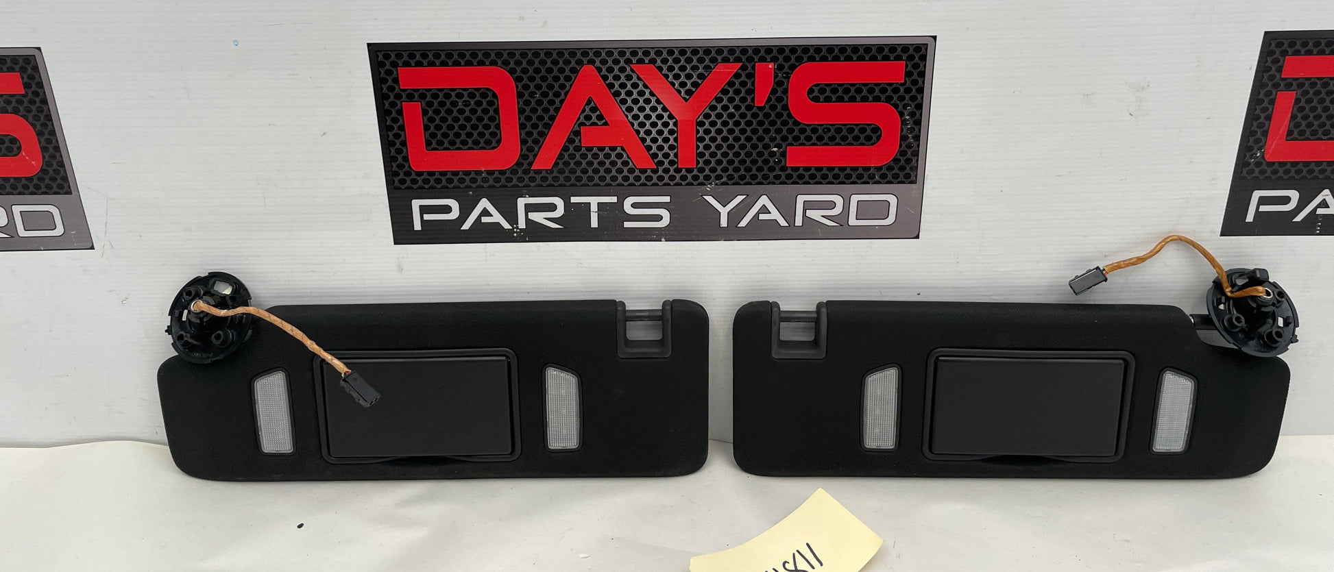 2020 Chevy Camaro SS RH & LH Sunvisors Sun Visors OEM - Day's Parts Yard
