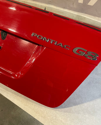 2009 Pontiac G8 GT Trunk Deck Lid OEM
