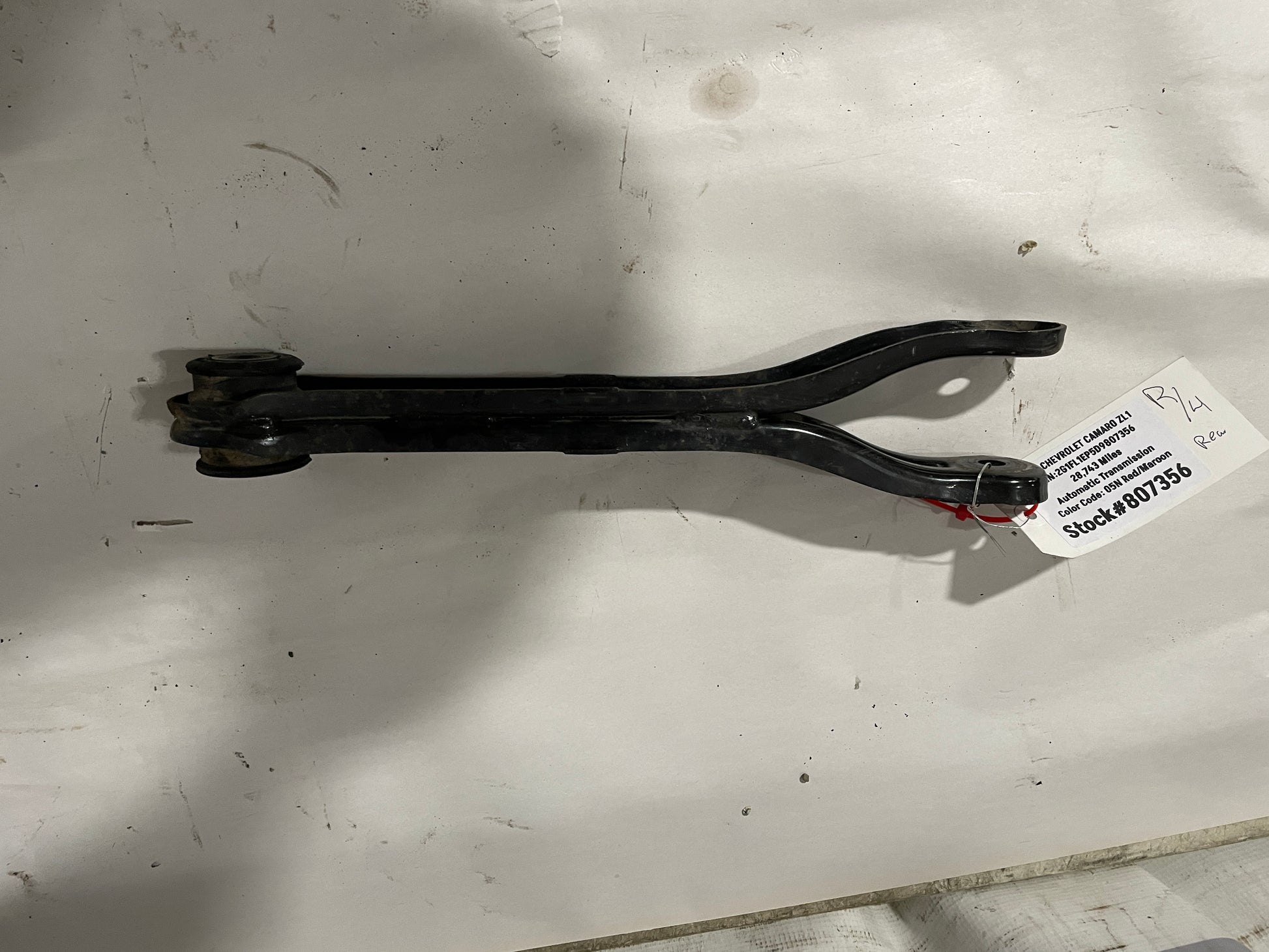 2013 Chevy Camaro ZL1 Rear RH Passenger Lower Control Trailing Arm OEM - Day's Parts Yard