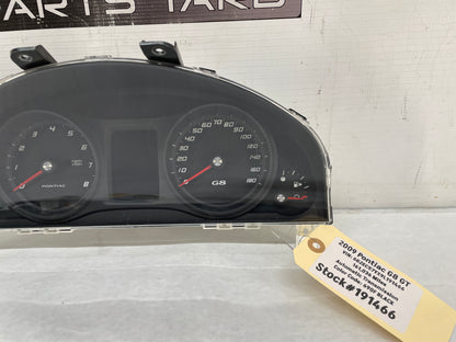 2009 Pontiac G8 GT Gauge Cluster Speedometer Instrument Panel OEM - Day's Parts Yard