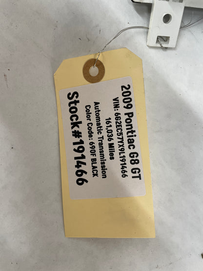 2009 Pontiac G8 GT Gauge Cluster Speedometer Instrument Panel OEM - Day's Parts Yard