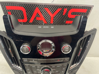 2013 Cadillac CTS-V Coupe Radio/CD Nav Climate Control Panel Unit Seat Options OEM - Day's Parts Yard