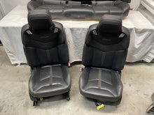2014 Chevy SS Sedan Seats Fronts and Rears Black Leather Alcantara Suede OEM - Day's Parts Yard