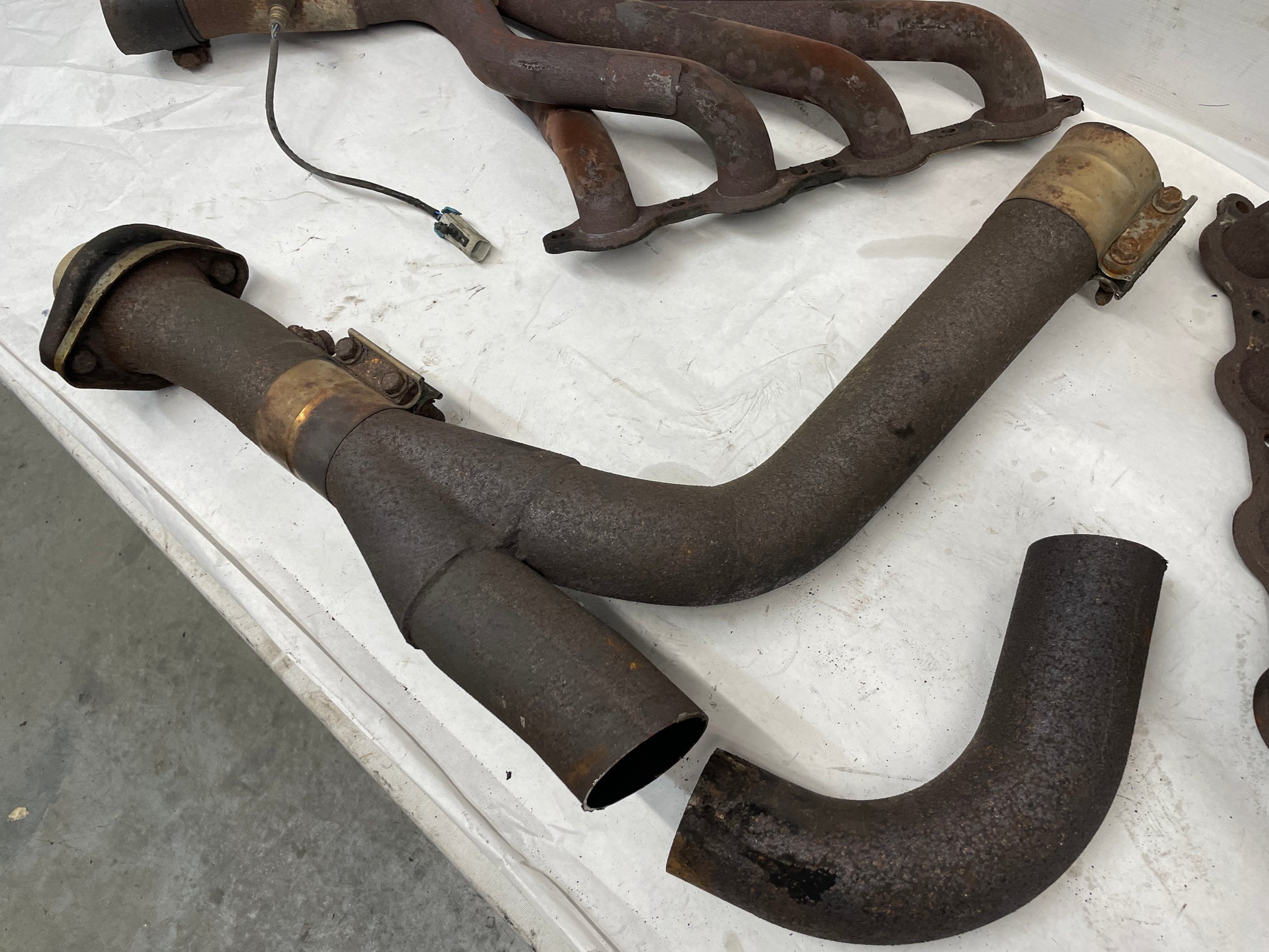 2004 GMC Sierra K1500 Pace Setter Long Tube Exhaust Headers LOCAL PICK UP - Day's Parts Yard