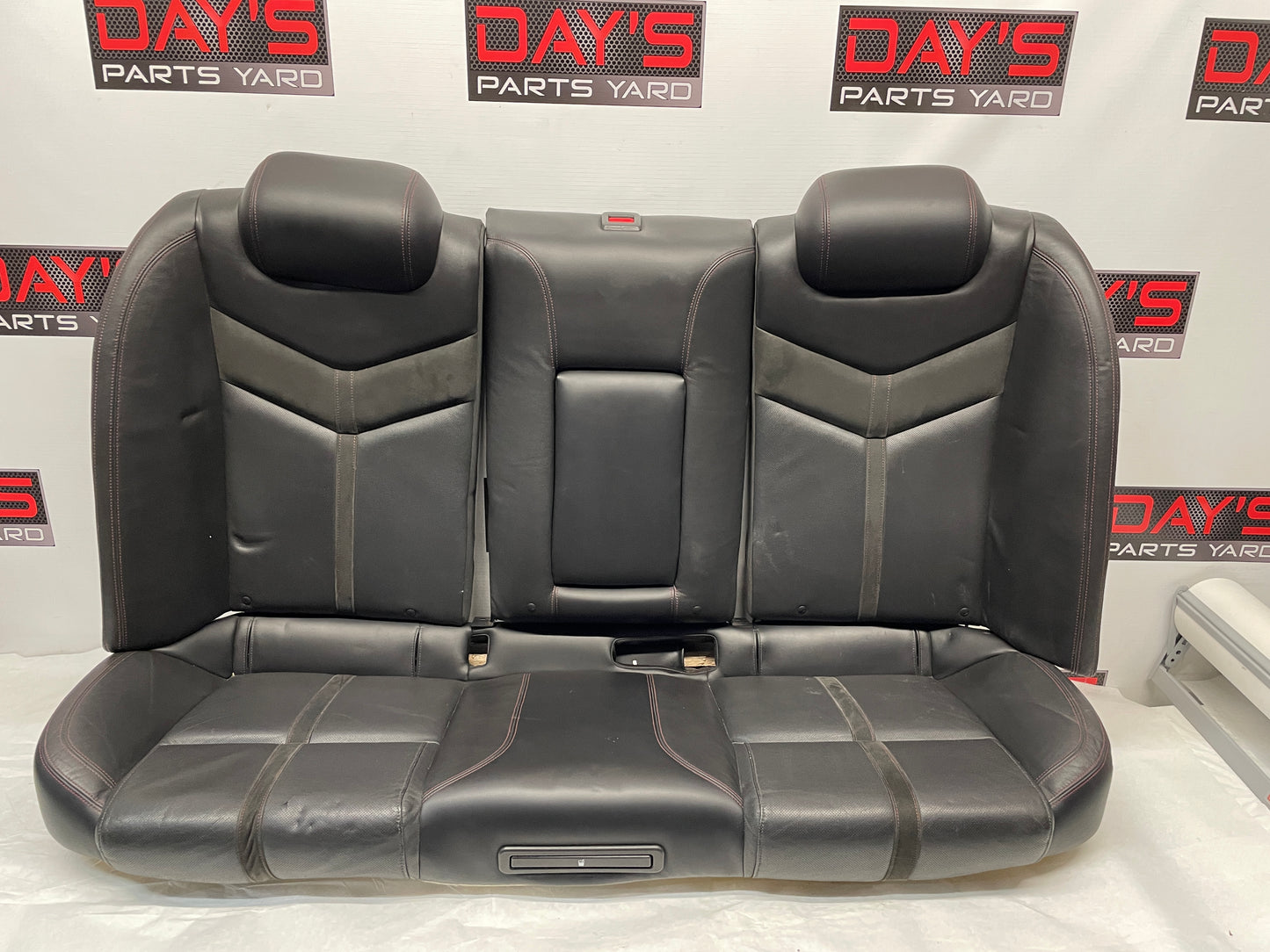 2014 Chevy SS Sedan Seats Fronts and Rears Black Leather Alcantara Suede OEM - Day's Parts Yard