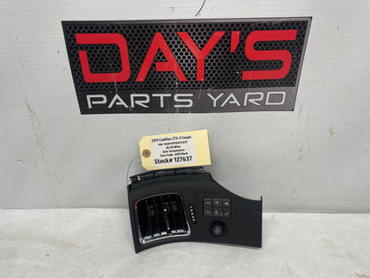 2013 Cadillac CTS-V Coupe Front LH Driver Dash Air Vent Grille w/ Switches  Controls OEM - Day's Parts Yard