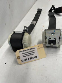2014 Chevy SS Sedan Rear Seatbelt Seat Belt Retractors w/ Buckles Set OEM - Day's Parts Yard