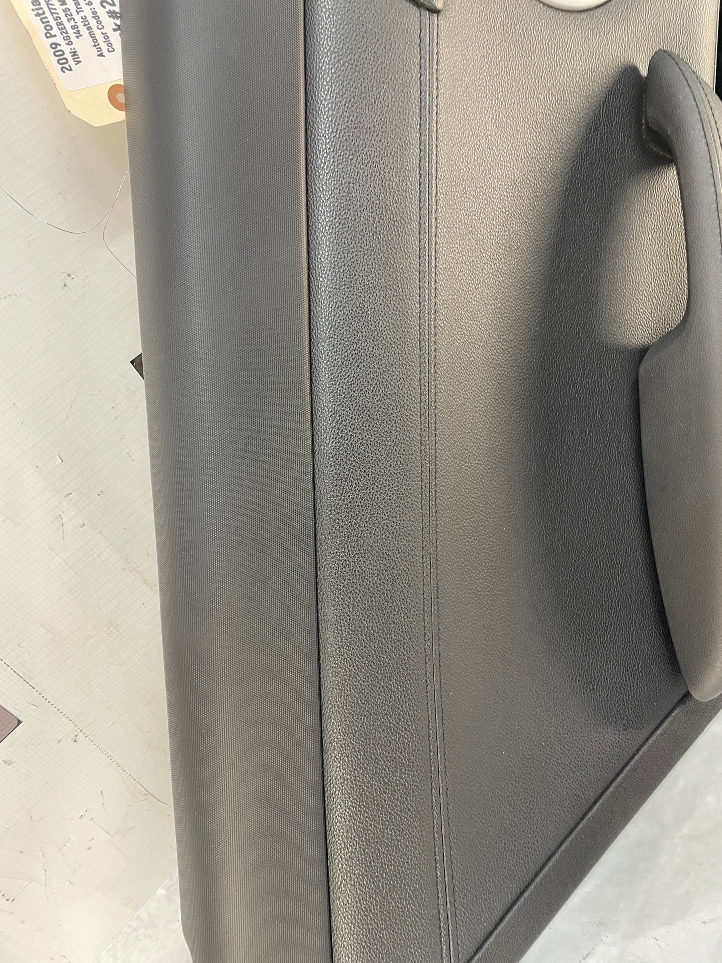 2009 Pontiac G8 LH Driver Rear Interior Door Panel Trim OEM - Day's Parts Yard