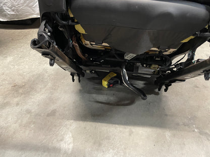 2014 Chevy SS Sedan Seats Fronts and Rears Black Leather Alcantara Suede OEM - Day's Parts Yard