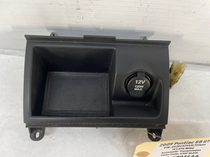 2009 Pontiac G8 GT Lower Radio Center Console Storage Cubby Compartment Assembly OEM - Day's Parts Yard