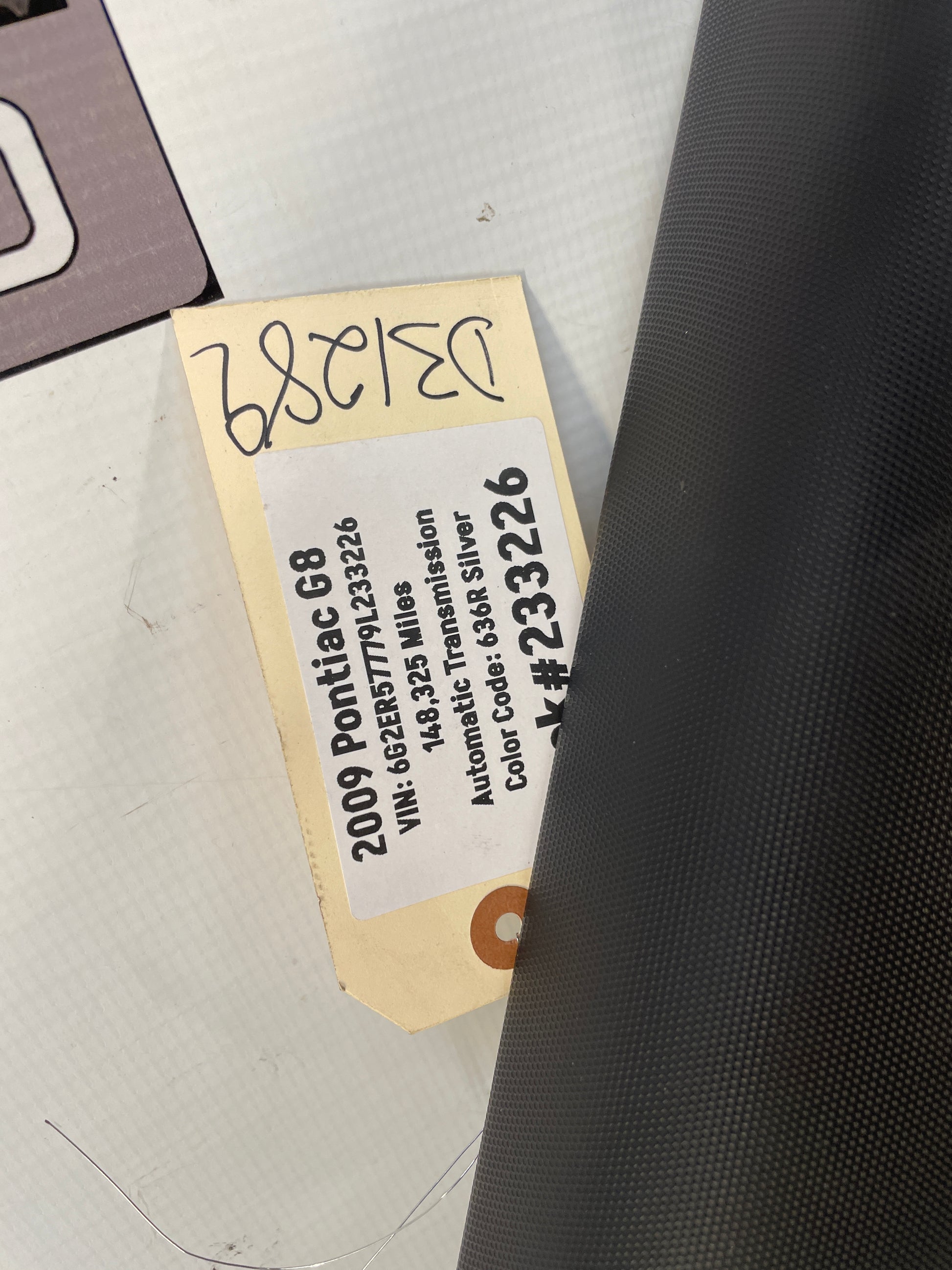 2009 Pontiac G8 LH Driver Rear Interior Door Panel Trim OEM - Day's Parts Yard