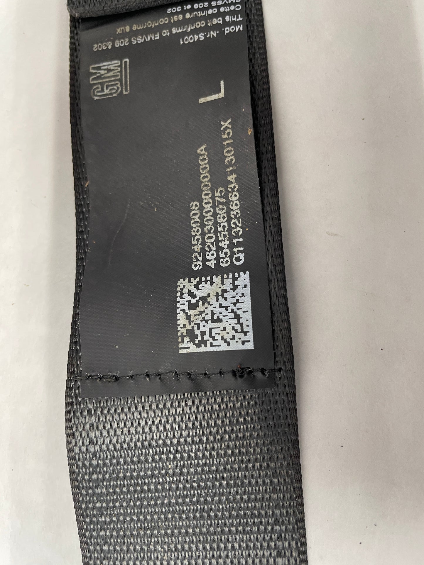 2014 Chevy SS Sedan Rear Seatbelt Seat Belt Retractors w/ Buckles Set OEM - Day's Parts Yard