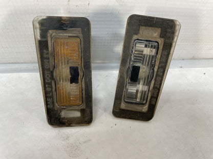 2009 Pontiac G8 GT Trunk Deck Lid License Plate Tag Lights Lamps Housings OEM - Day's Parts Yard