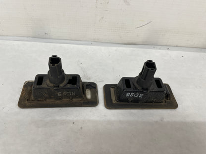 2009 Pontiac G8 GT Trunk Deck Lid License Plate Tag Lights Lamps Housings OEM - Day's Parts Yard