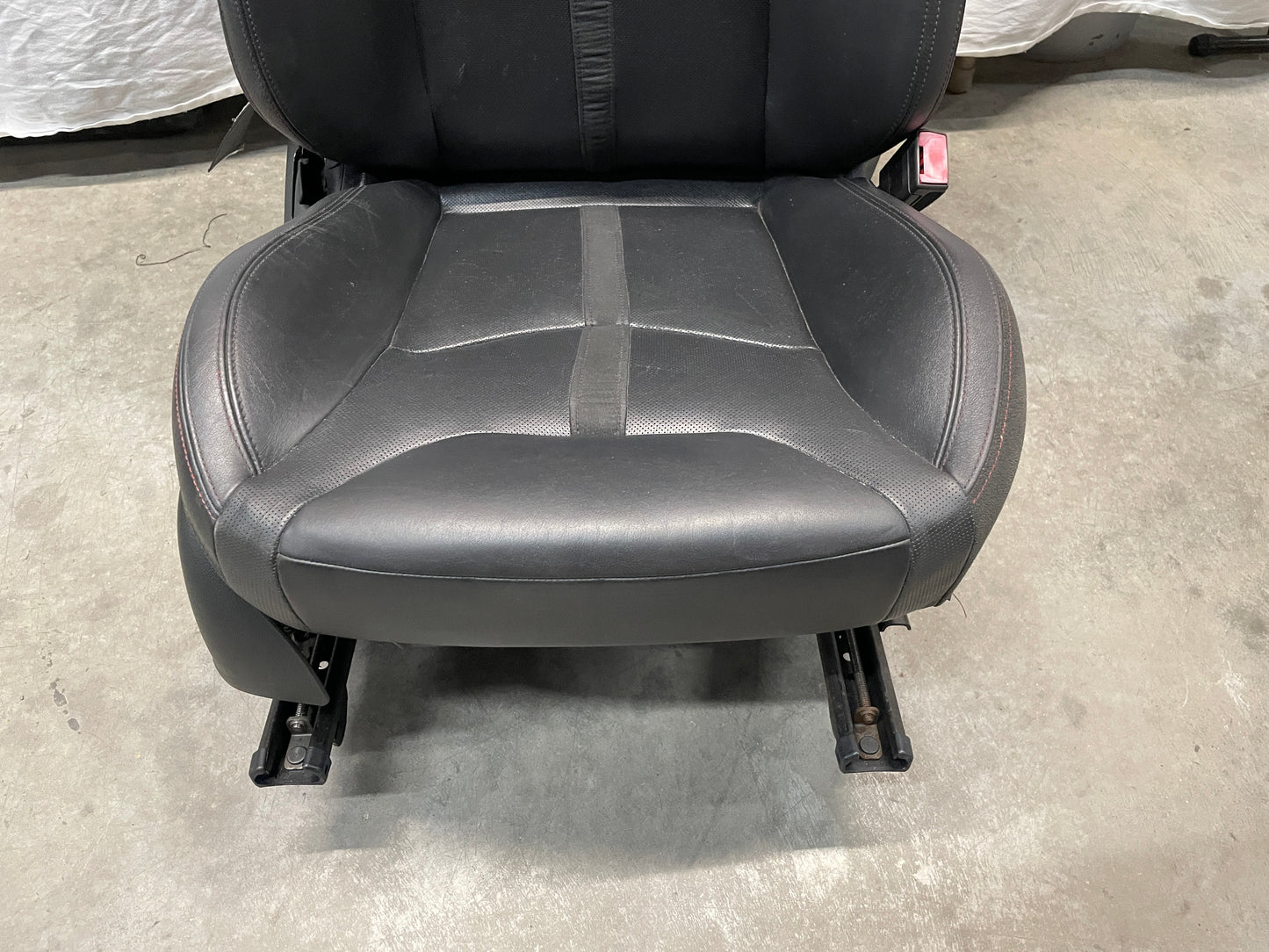 2014 Chevy SS Sedan Seats Fronts and Rears Black Leather Alcantara Suede OEM - Day's Parts Yard