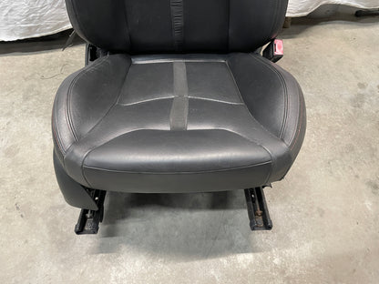 2014 Chevy SS Sedan Seats Fronts and Rears Black Leather Alcantara Suede OEM - Day's Parts Yard