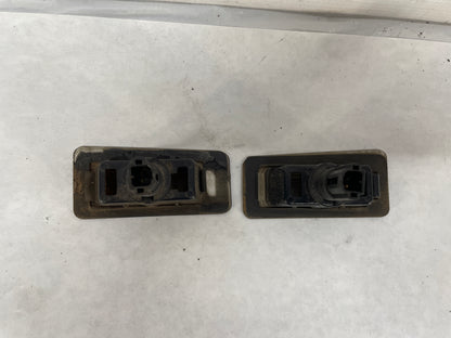 2009 Pontiac G8 GT Trunk Deck Lid License Plate Tag Lights Lamps Housings OEM - Day's Parts Yard