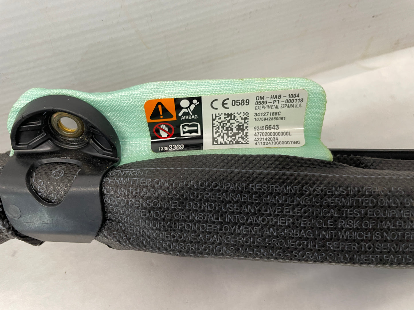 2014 Chevy SS Sedan RH & LH Curtain Roof Side Top Rail Airbag Air Bag Set OEM - Day's Parts Yard