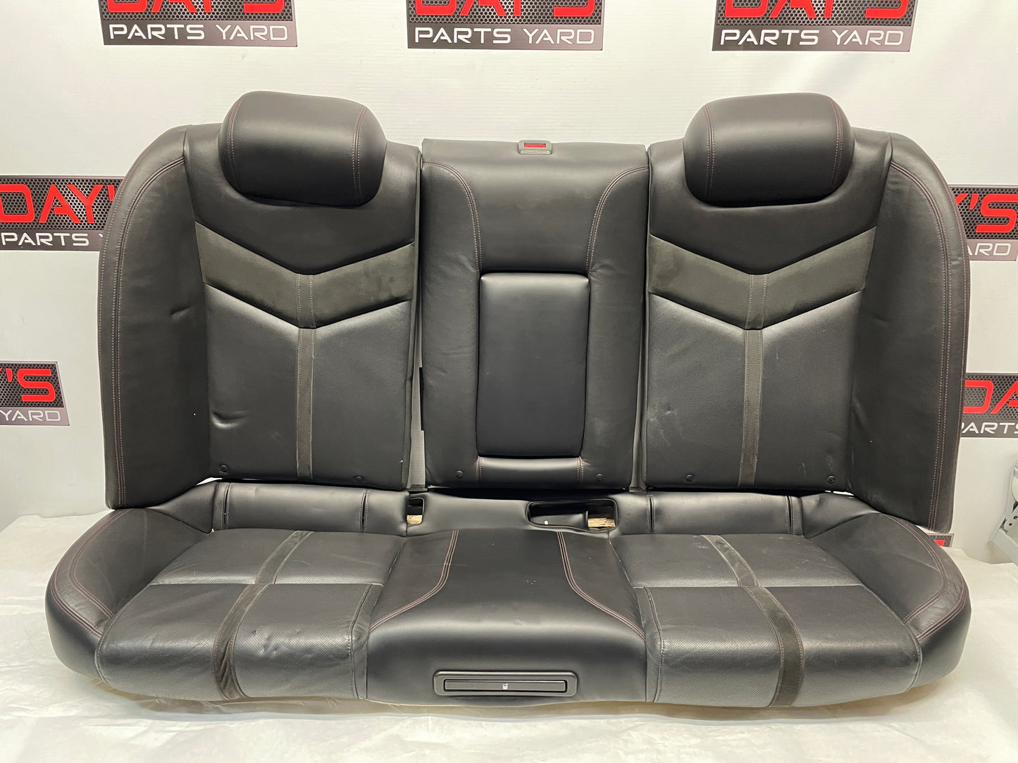 2014 Chevy SS Sedan Seats Fronts and Rears Black Leather Alcantara Suede OEM - Day's Parts Yard