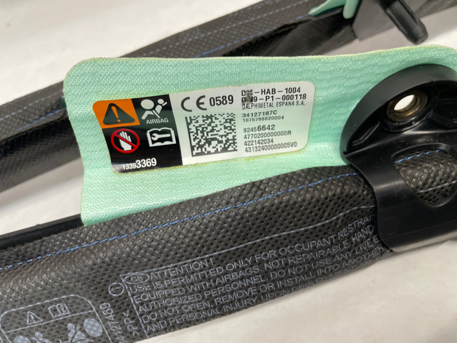 2014 Chevy SS Sedan RH & LH Curtain Roof Side Top Rail Airbag Air Bag Set OEM - Day's Parts Yard