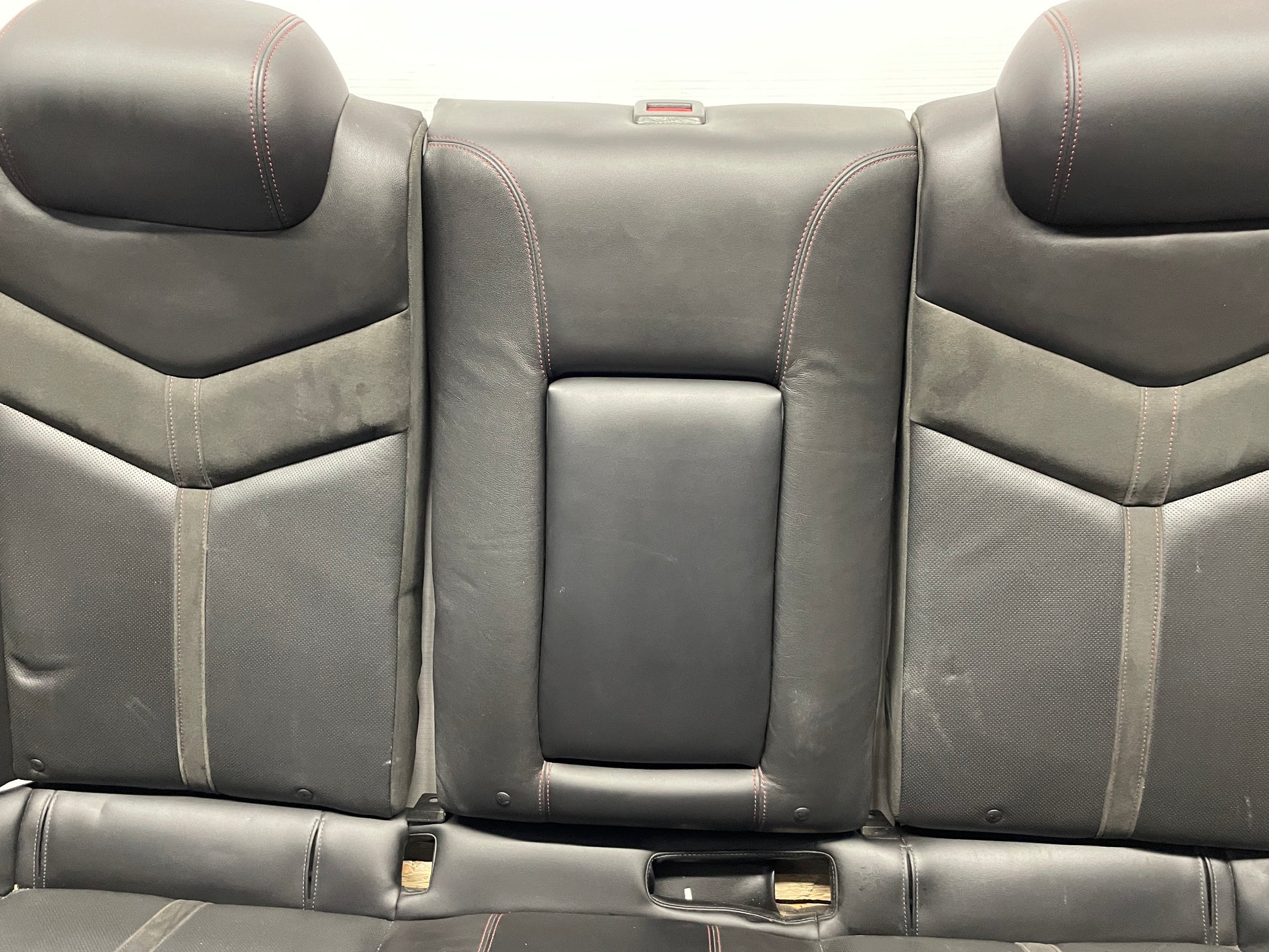2014 Chevy SS Sedan Seats Fronts and Rears Black Leather Alcantara Suede OEM - Day's Parts Yard