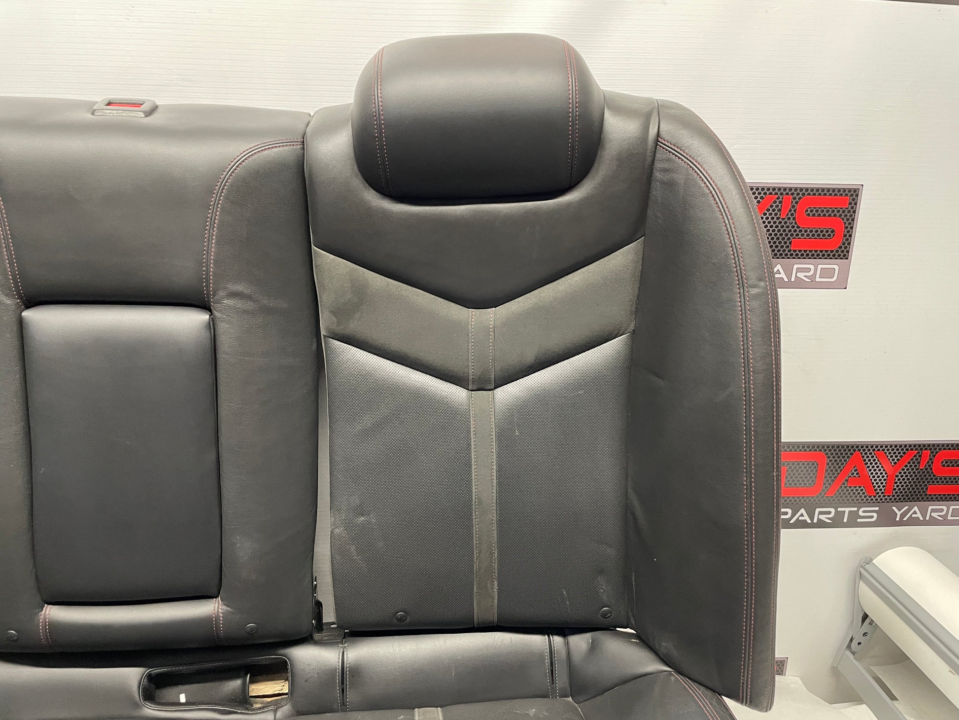 2014 Chevy SS Sedan Seats Fronts and Rears Black Leather Alcantara Suede OEM - Day's Parts Yard