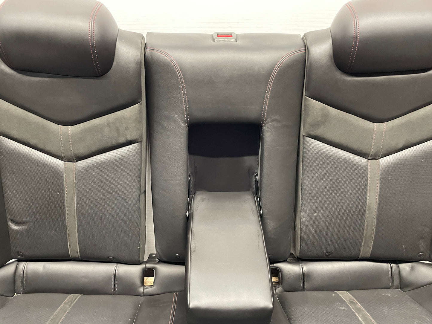 2014 Chevy SS Sedan Seats Fronts and Rears Black Leather Alcantara Suede OEM - Day's Parts Yard