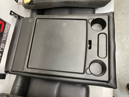 2014 Chevy SS Sedan Seats Fronts and Rears Black Leather Alcantara Suede OEM - Day's Parts Yard