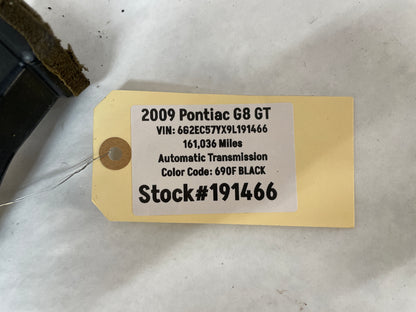 2009 Pontiac G8 GT HVAC Rear Floor Center Console Air Vent Duct OEM - Day's Parts Yard