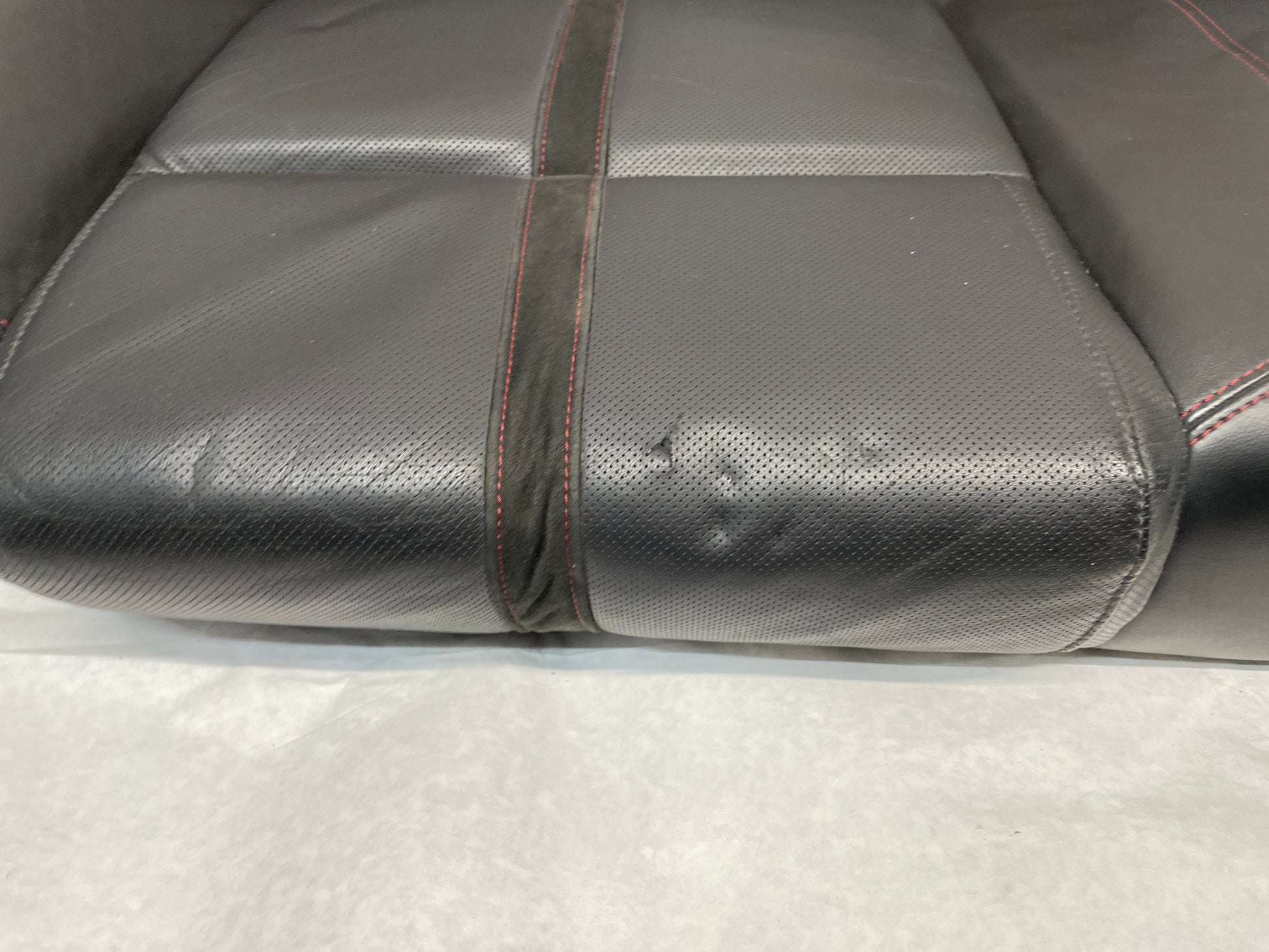 2014 Chevy SS Sedan Seats Fronts and Rears Black Leather Alcantara Suede OEM - Day's Parts Yard