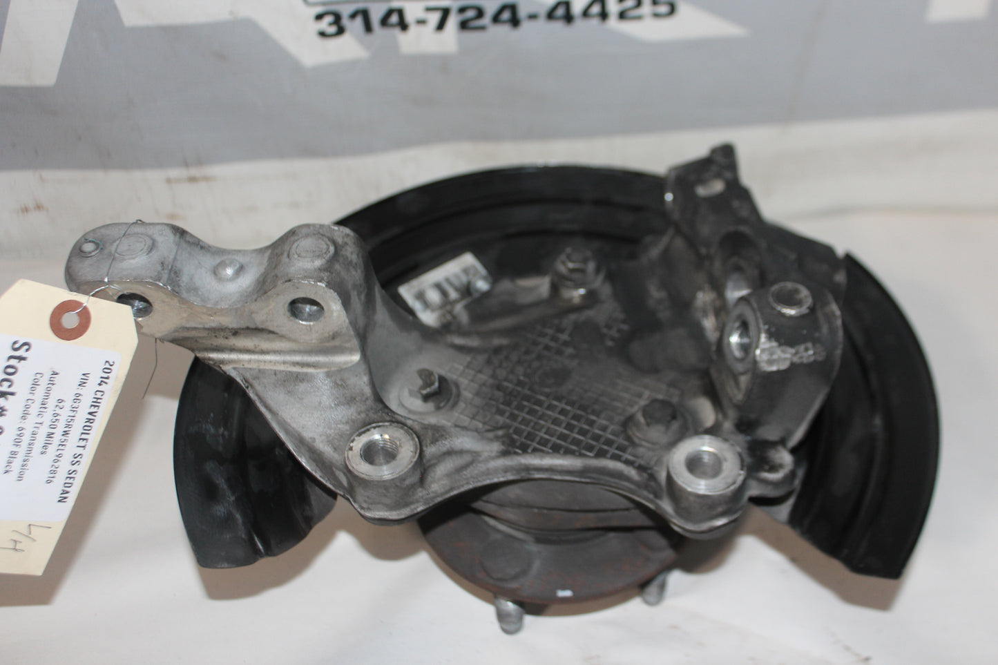 2014 Chevy SS Sedan Front LH Driver Spindle Knuckle Assembly OEM