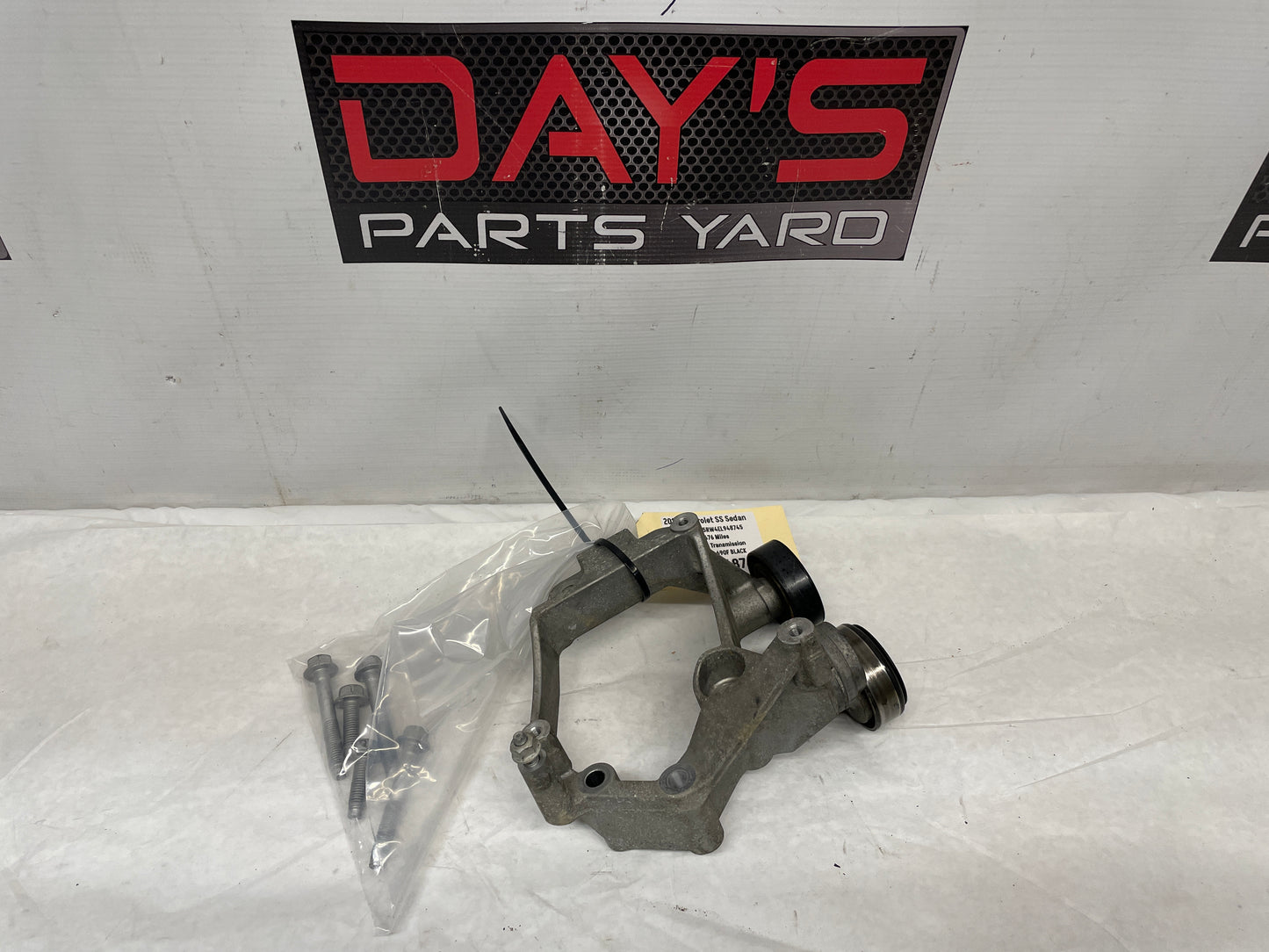 2014 Chevy SS Sedan AC A/C Air Conditioner Compressor Bracket w/ Hardware OEM - Day's Parts Yard