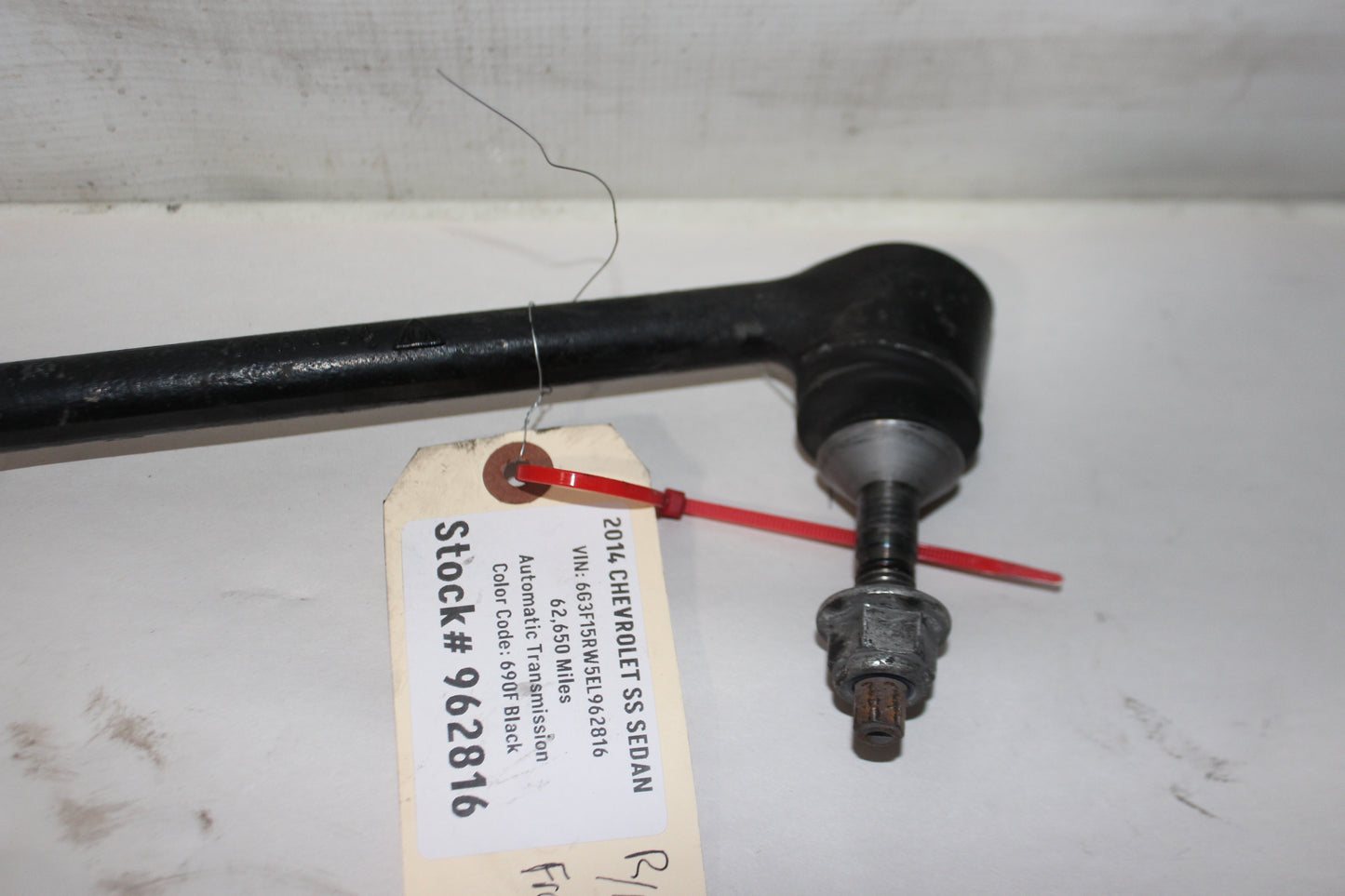 2014 Chevrolet SS Sedan RH Passenger  Control Arm OEM