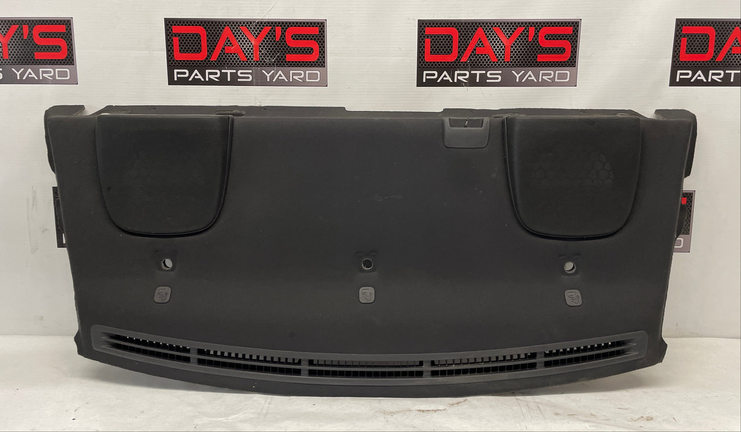 2014 Chevy SS Sedan Rear Interior Package Deck Tray Parcel Shelf Trim Cover OEM - Day's Parts Yard
