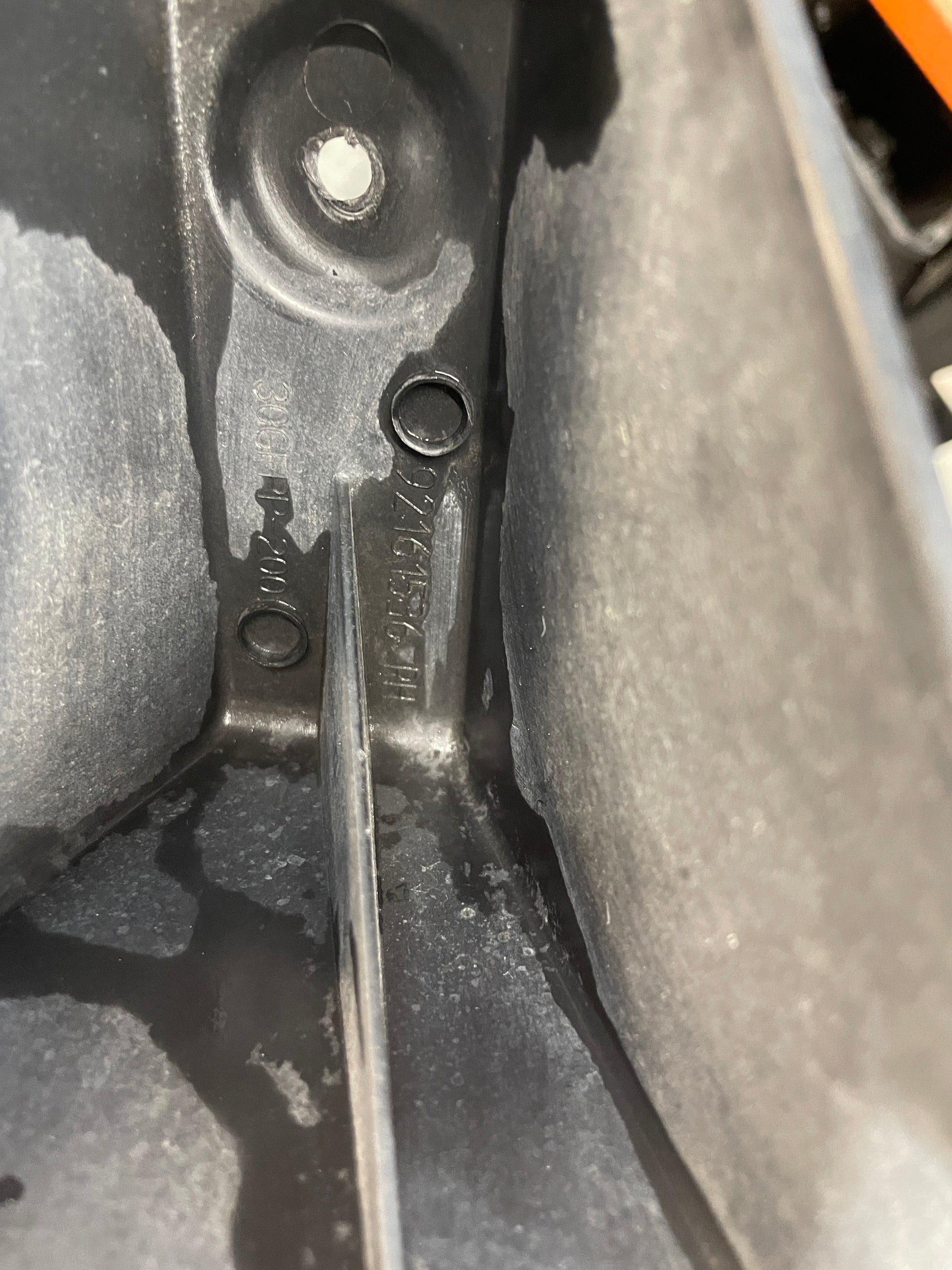 2009 Pontiac G8 Complete Rear Bumper Brackets Mounts Supports Guides Set OEM - Day's Parts Yard