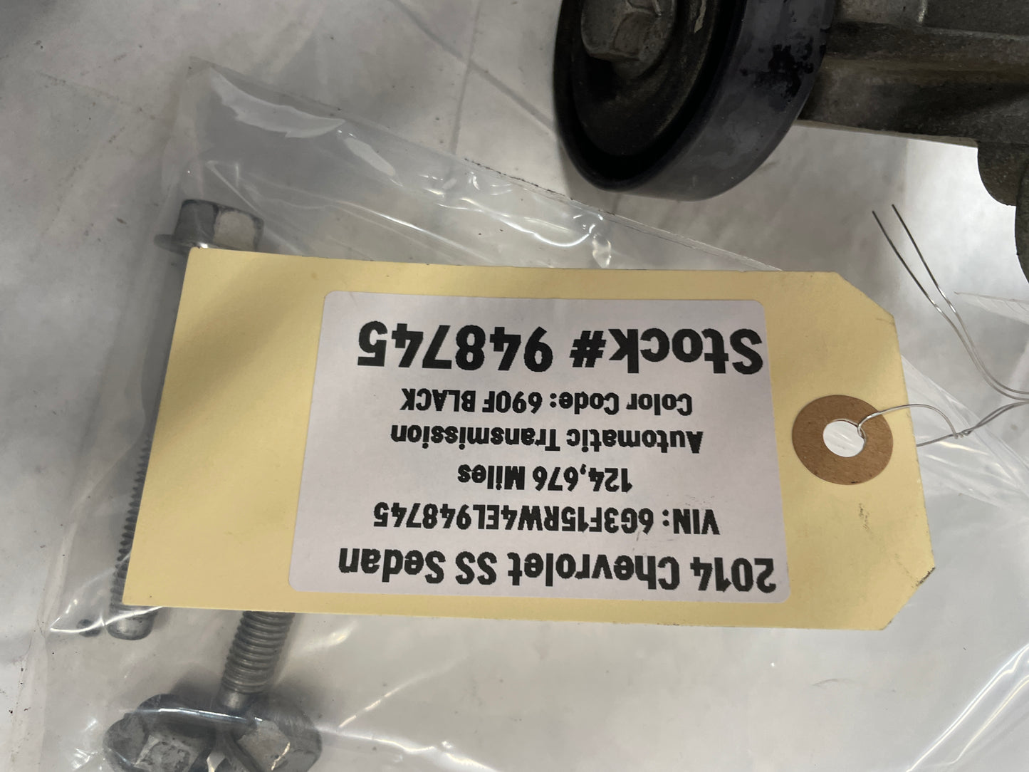 2014 Chevy SS Sedan AC A/C Air Conditioner Compressor Bracket w/ Hardware OEM - Day's Parts Yard