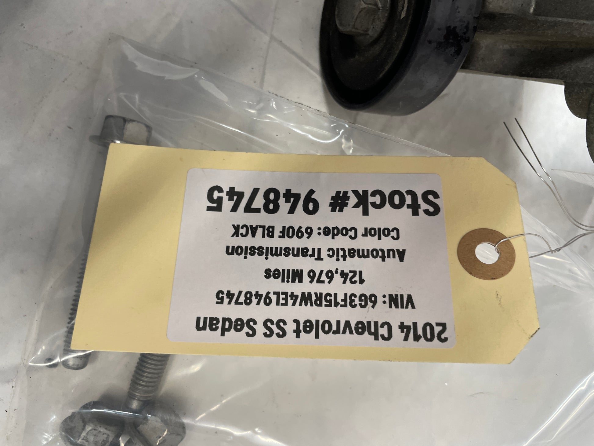 2014 Chevy SS Sedan AC A/C Air Conditioner Compressor Bracket w/ Hardware OEM - Day's Parts Yard