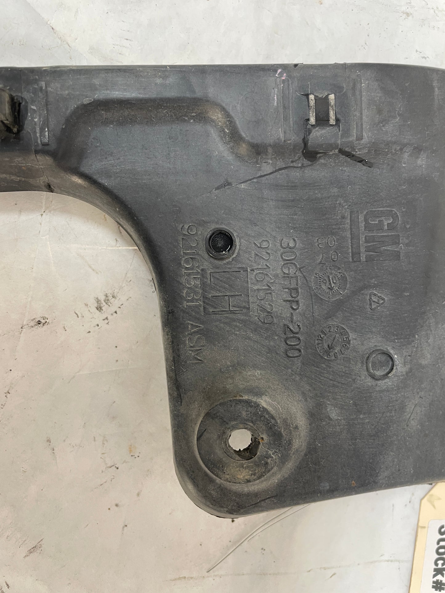 2009 Pontiac G8 Complete Rear Bumper Brackets Mounts Supports Guides Set OEM - Day's Parts Yard