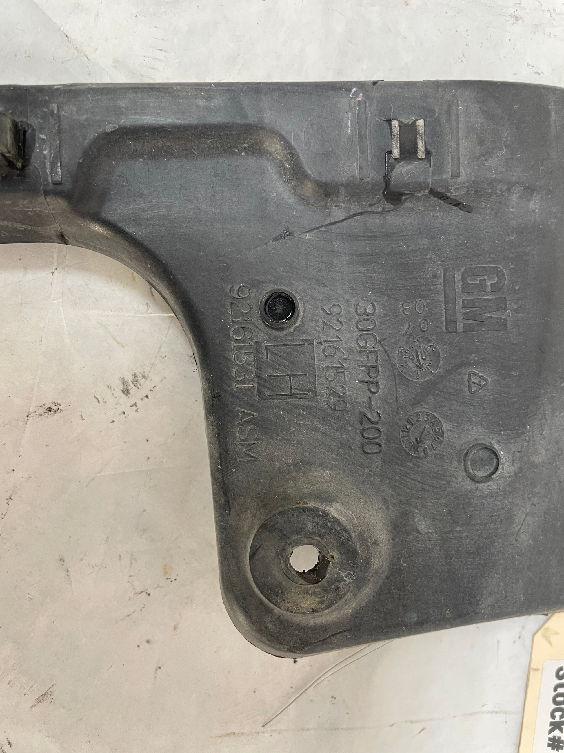 2009 Pontiac G8 Complete Rear Bumper Brackets Mounts Supports Guides Set OEM - Day's Parts Yard