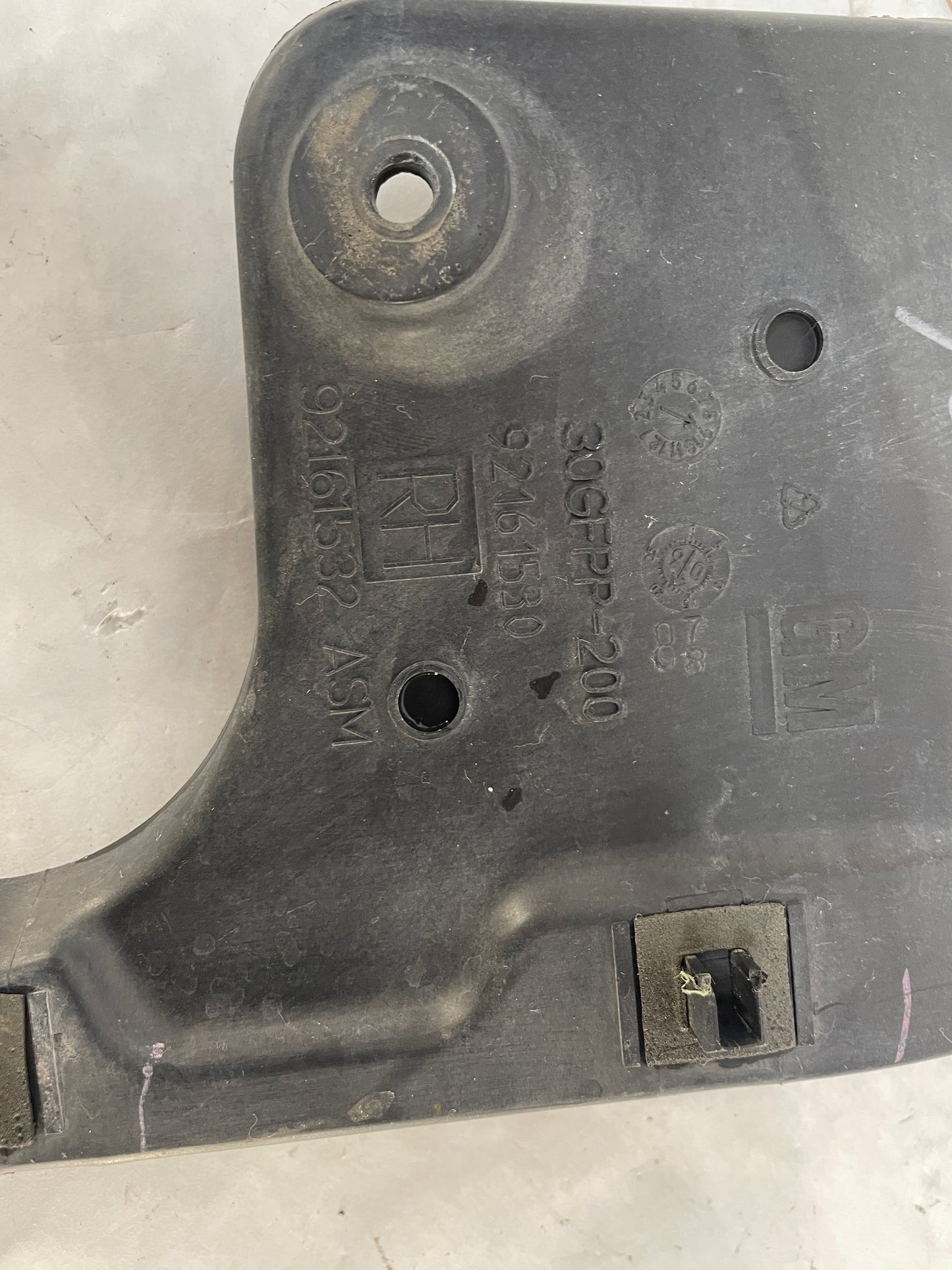 2009 Pontiac G8 Complete Rear Bumper Brackets Mounts Supports Guides Set OEM - Day's Parts Yard